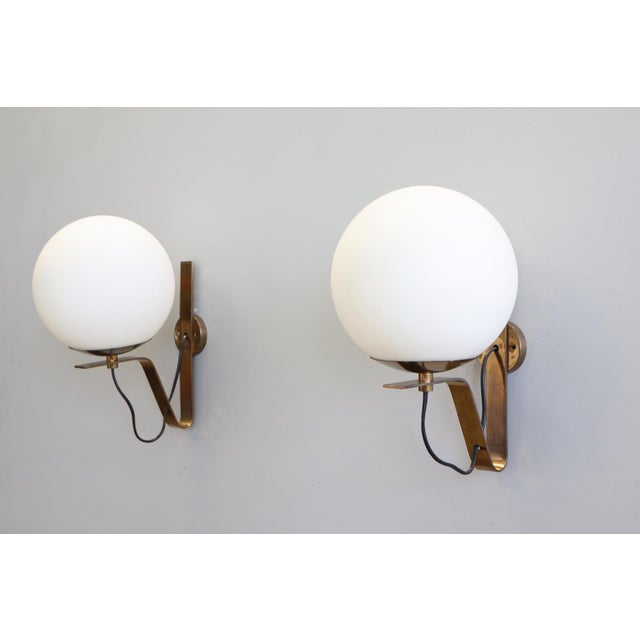 1960s Four Wall Lights Model B464 by Sergio Asti for Candle, 1968, Set of 2 For Sale - Image 5 of 18