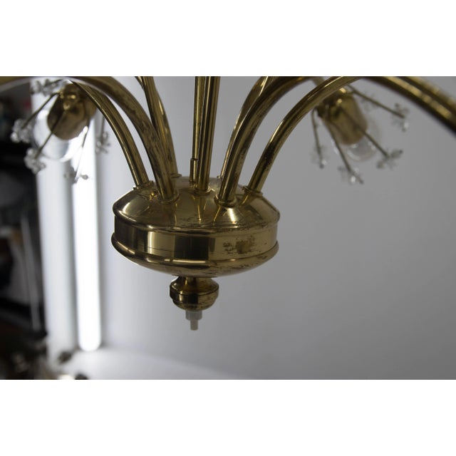 9-Light Chandelier by Emil Stejnar for Rupert Nikoll, Austria, 1950s For Sale - Image 9 of 13