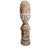 1990s White Washed Carved Wooden Finial Shelf Decor For Sale - Image 4 of 4