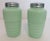 Jadeite Jeannette Ribbed Beehive Salt & Pepper Shakers Vintage / 2 For Sale - Image 4 of 9