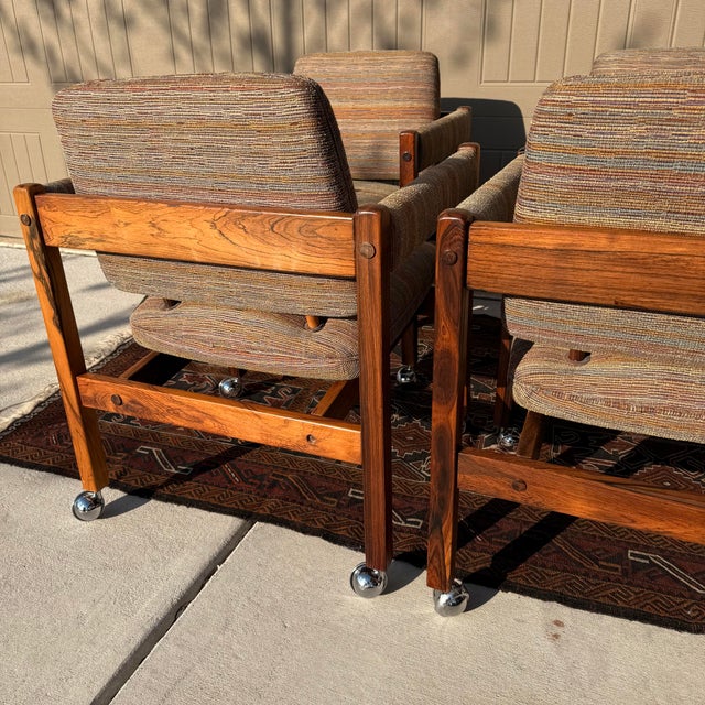 Sergio Rodrigues “Kiko” Arm Chairs For Sale In Denver - Image 6 of 12