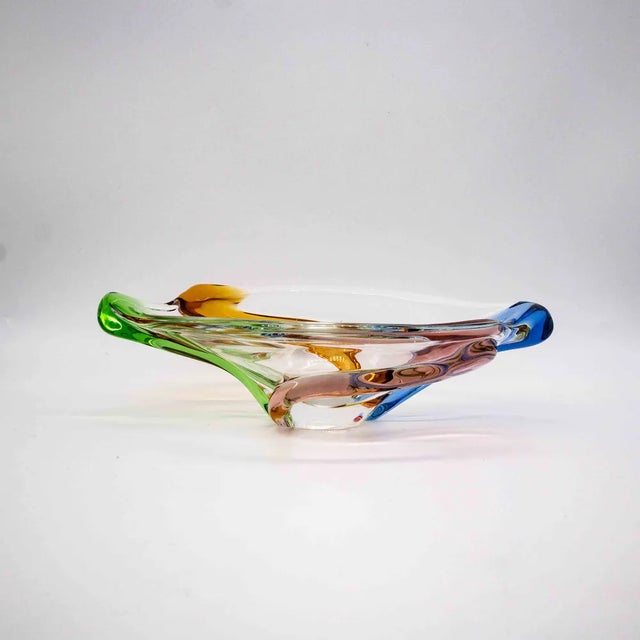 Glass Glass Bowl Rhapsody by Frantisek Zemek for Mstisov For Sale - Image 7 of 7