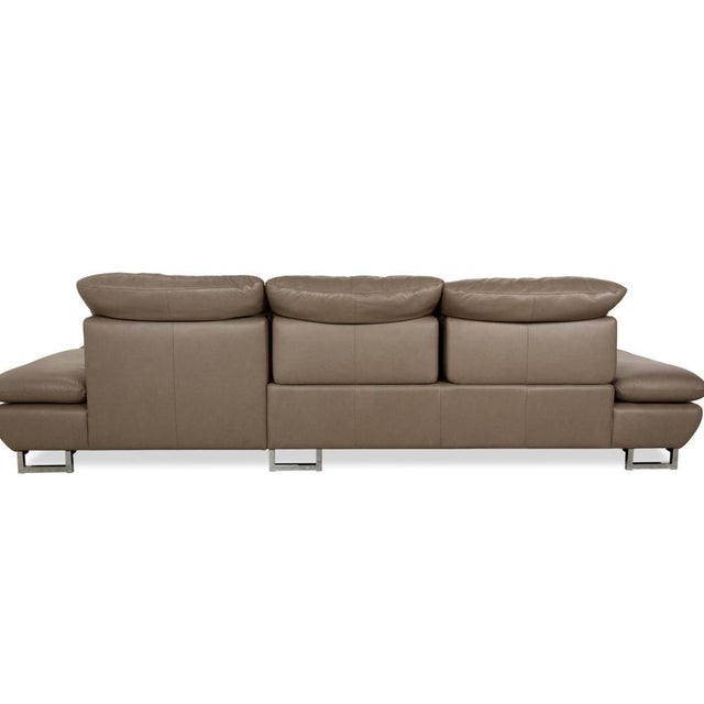 Taoo Corner Sofa in Taupe Leather from Willi Schillig For Sale - Image 16 of 18