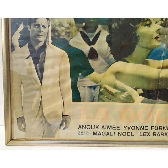 Original Dolce Vita Poster, 1960s For Sale - Image 3 of 4
