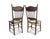 Antique Pressed Back Spindle Chairs - A Pair For Sale In Raleigh - Image 6 of 11