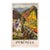 1959 French Travel Poster - Pyrénées, Village and Mountains - Société Nationale Des Chemins De Fer Français For Sale