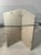 1970s Modernist Italian Travertine & Glass Console/Table For Sale - Image 11 of 13
