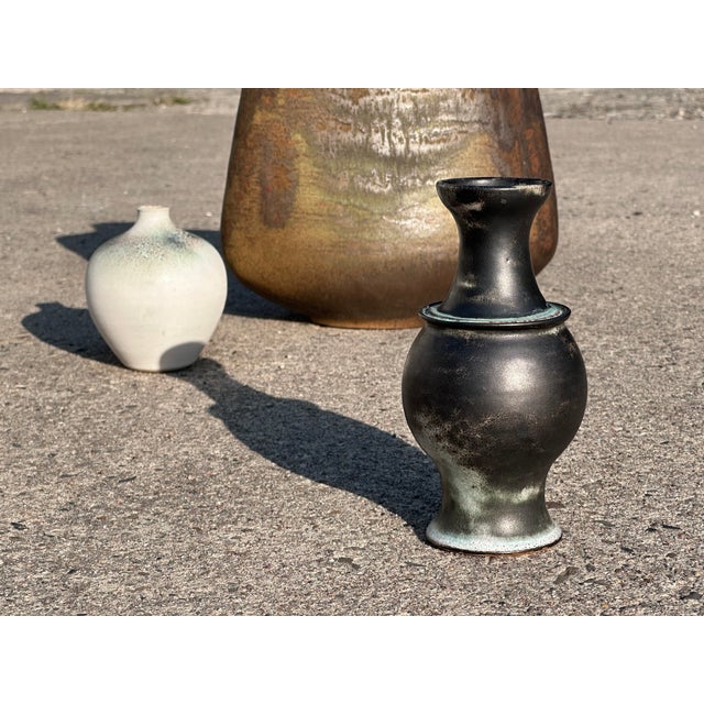 Modernist Studio Ceramic Vase by Ulli Wittich-Großkurth, Jena, Germany, 1960s For Sale - Image 16 of 18