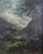 Late 19th to early 20th century oil painting depicting a woodland landscape with a lake and several deer. Teeming with...