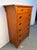 Late 20th Century Mission Oak Highboy Dresser by Vaughan Bassett For Sale - Image 4 of 17