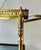 Vintage Neoclassical Empire Serving Trolley in Brass with Removable Tray, 1950s For Sale - Image 3 of 7