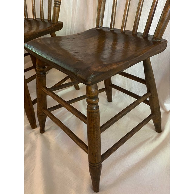 Mid 19th Century 19th Century Windsor Chairs - Set of 3 For Sale - Image 5 of 18