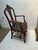 Grand Tour Mid 19th Century Floral Carved Walnut Cabriole Legged Arm Chair For Sale - Image 3 of 10