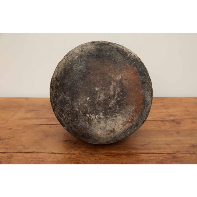 Black Vintage Small Black Olive Pot For Sale - Image 8 of 11
