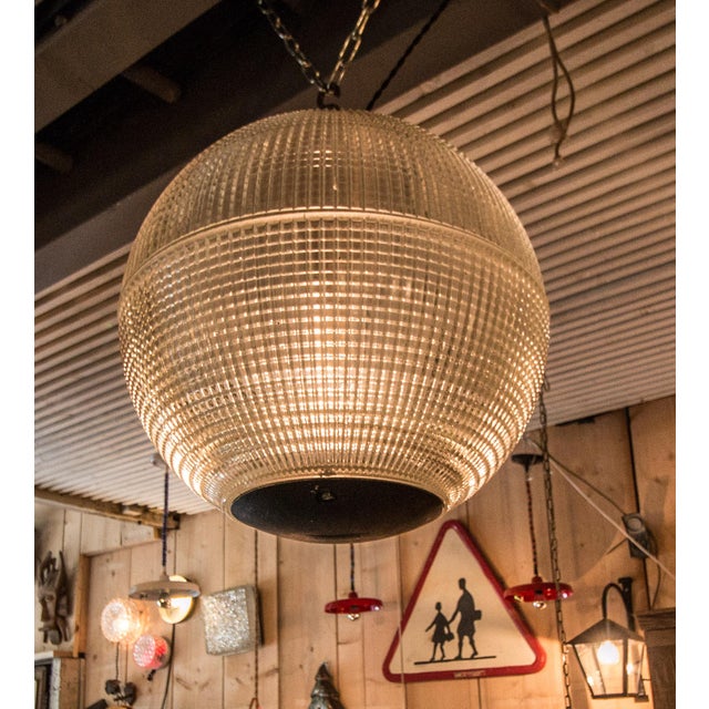 Holophane Vintage Holophane Ball, 1970s For Sale - Image 4 of 9