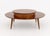 Mid-Century Modern Mahogany Circular Cocktail Table For Sale In New York - Image 6 of 11