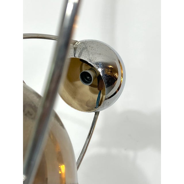 Satellite Chrome Chandelier by Goffredo Reggiani, 1960s For Sale - Image 12 of 18