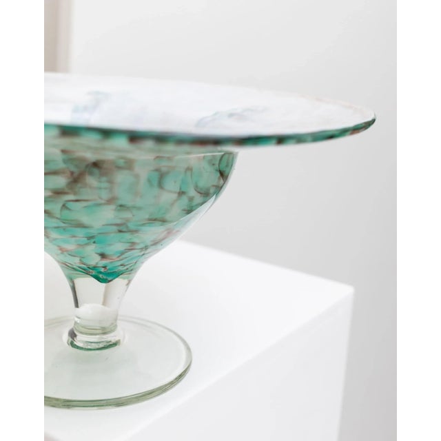 Vintage Glass Bowl by Hans Jürgen Richartz for Mathildenhütte Solingen, Italy, 1970s For Sale - Image 4 of 11