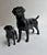 Ceramic Two British Beswick Black Labrador Dog Porcelain Figurines, C. 1960 For Sale - Image 7 of 17
