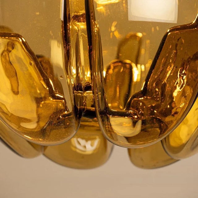 Glass Bowl Pendant Light from Mazzega, Italy, 1970s For Sale - Image 9 of 18