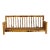 Vintage Scorched Bamboo Wall Shelf For Sale