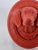 Vintage Wooden Hand-Carved Decorative Dog Head in the Middle of the 20th Century For Sale - Image 4 of 5