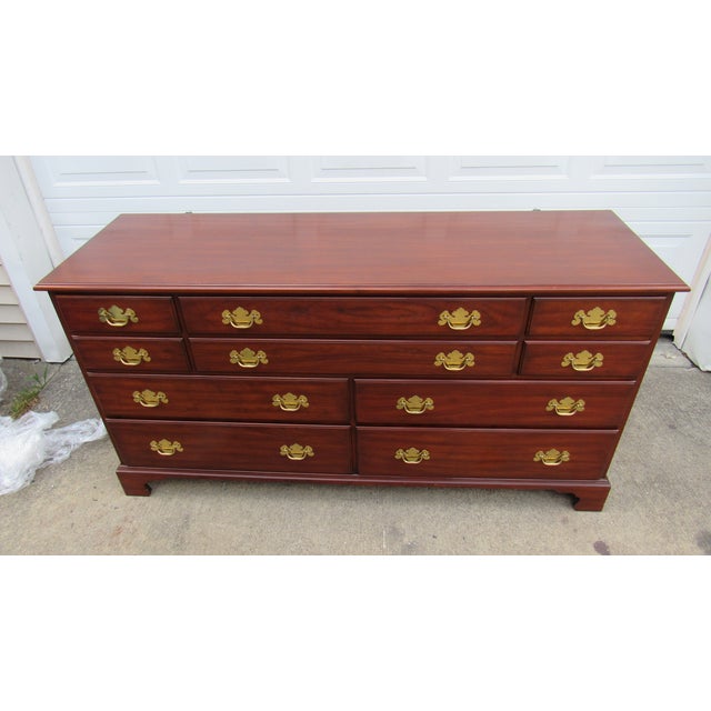 Henkel Harris Dresser Details: Cherry Great Designer Look/Quality Piece Nice Hardware Great Storage Signed Henkel Harris...