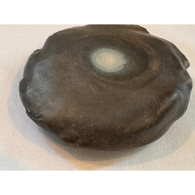 Late 20th Century Organic Bronze Sculpture by Spinosa – Biomorphic Form With Textured Surface For Sale - Image 4 of 9