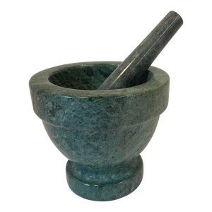 Vintage Marble Mortar and Pestle