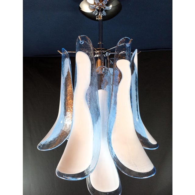 Vintage Art Deco Pendant in Murano Glass, 1983 For Sale - Image 4 of 7