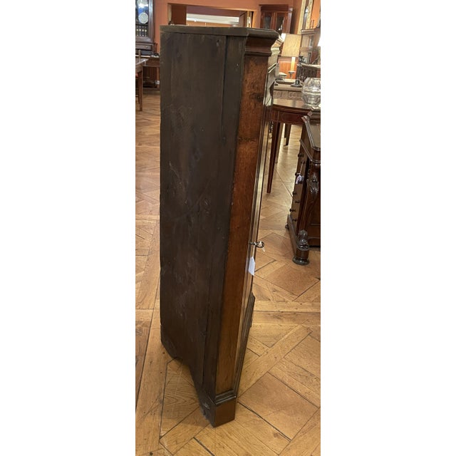 English Oak Corner Cabinet, 1800s For Sale - Image 3 of 11