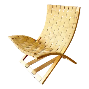 Ingmar Rellig Danish Modern Folding Loung Chair