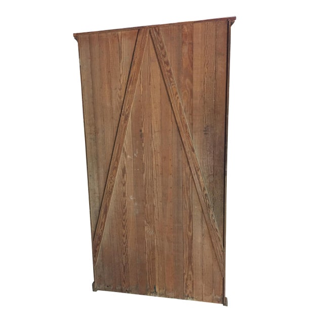 Antique Oak Printer's Cabinet For Sale - Image 10 of 12