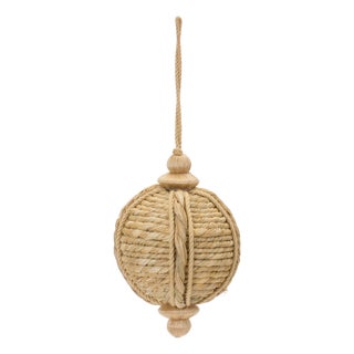 Jute Onion Ornament (Set of 6) For Sale