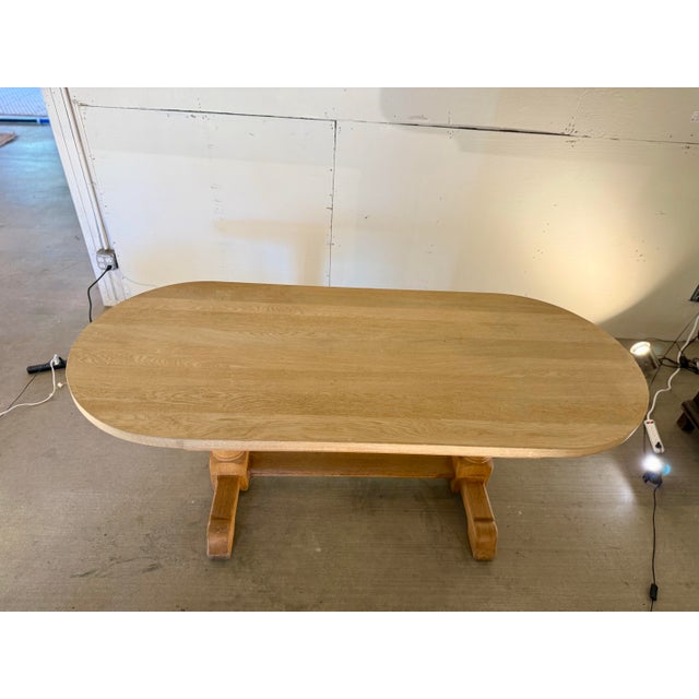 Vintage French Racetrack Oval Dining Table For Sale - Image 12 of 12