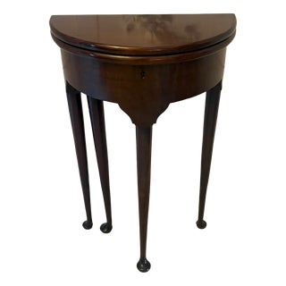 Antique Victorian Mahogany Side Table, 1880 For Sale