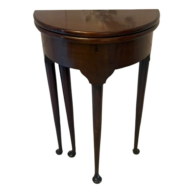 Antique Victorian Mahogany Side Table, 1880 For Sale