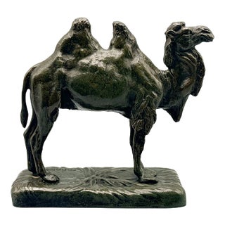 Alfred Barye, Bactrian Camel, Bronze For Sale