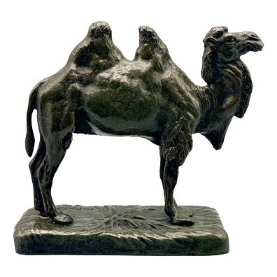 Alfred Barye, Bactrian Camel, Bronze For Sale