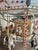 Wood 1940 Beautiful Hand Crafted Revolving Carousel With Horses and Other Animals For Sale - Image 7 of 10