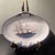 Nautical 1980s Discontinued Mottahedeh "Our Maritime Heritage" Porcelain u.s.s. Constitution Oval Tray For Sale - Image 3 of 3