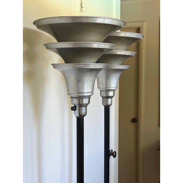 A rare find. This classic Art Deco original would be a lovely addition to any space. Excellent example of the period, with...