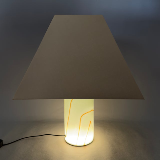 Joe Murano Glass Table Lamp, 1990s For Sale - Image 9 of 15