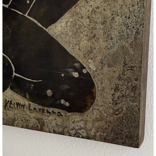 Phillip and Kelvin LaVerne "Ecstasy" Patinated Bronze & Pewter Wall Sculpture For Sale In Miami - Image 6 of 10