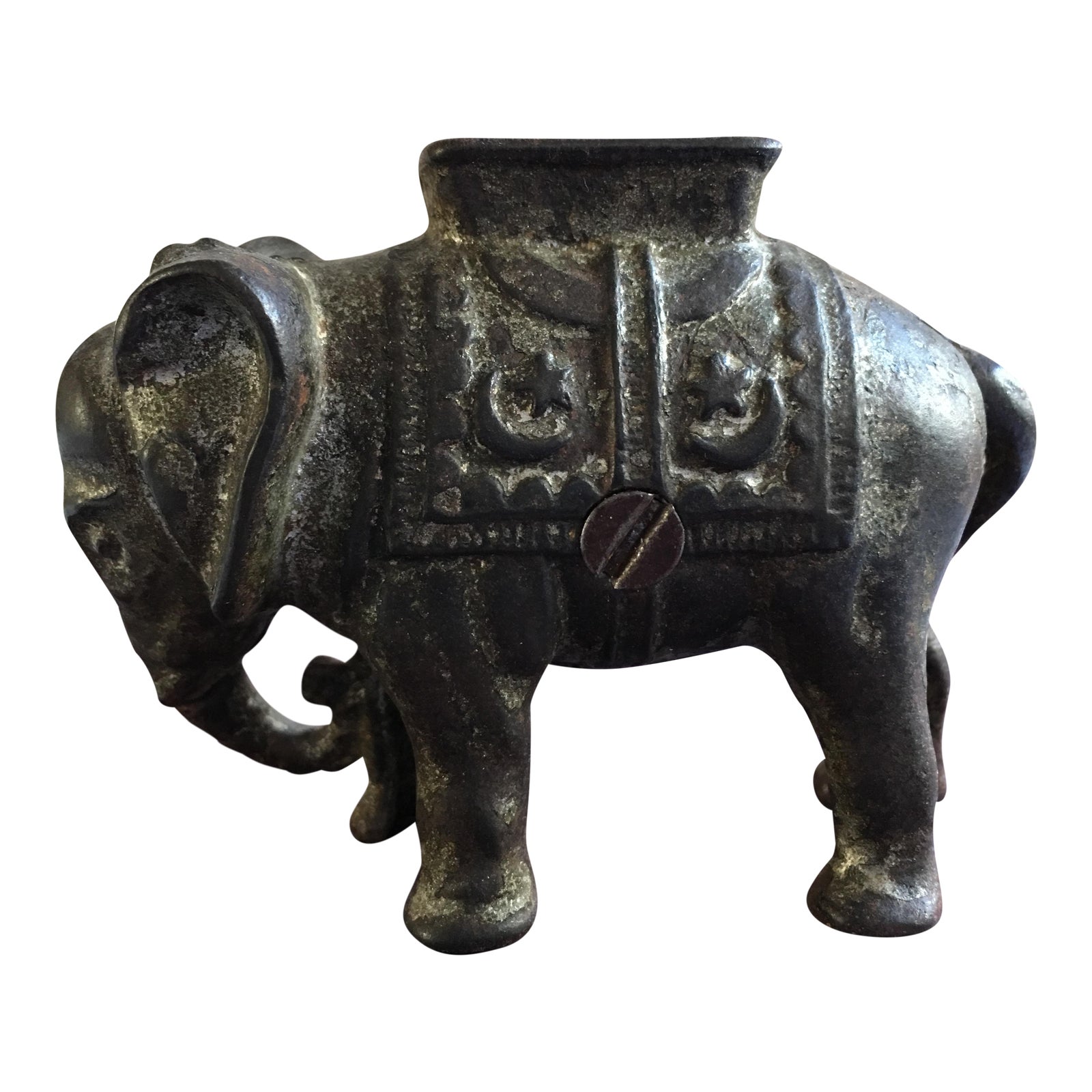 Cast Iron Elephant Bank Chairish