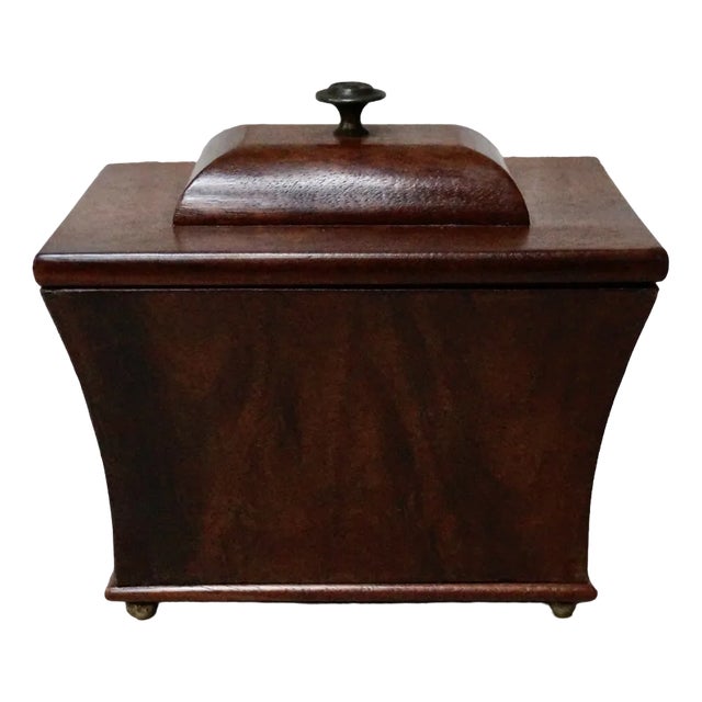 Antique Sarcophagus Tea Caddy, 1860s For Sale