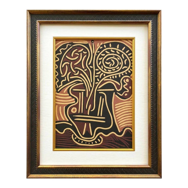 Picasso 11 Le Vase Des Fleurs For Sale