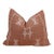 Rust Sentinel Cactus Silk Moroccan Pillow For Sale