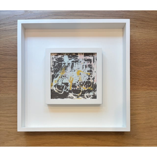 Abstract Sarah Trundle, Contemporary Abstract Framed Painting, "Rerouted" For Sale - Image 3 of 6