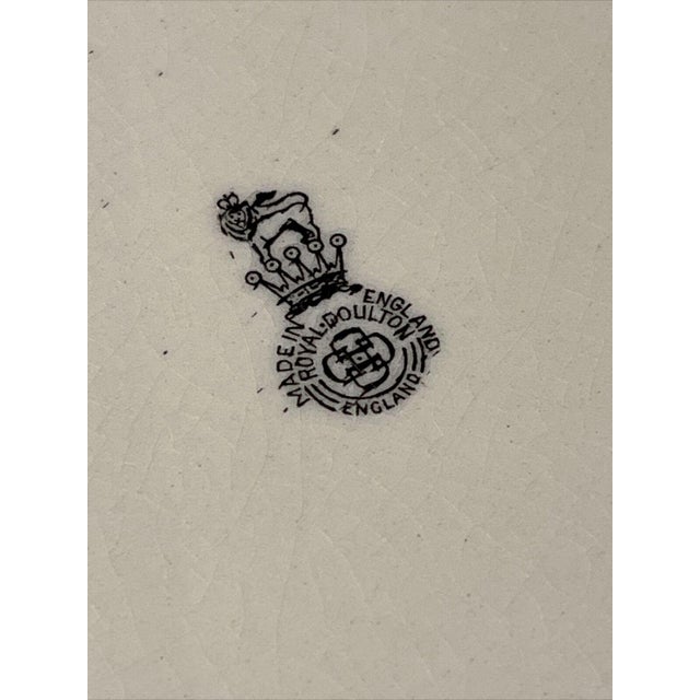 Vintage Plate from Royal Doulton For Sale - Image 4 of 6